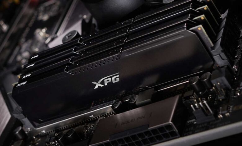 XPG’den RGB Ledsiz Oyuncu Bellekleri: GAMMIX D20 DDR4 