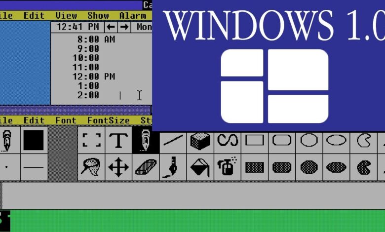 35 Yıllık Microsoft Windows: Windows 1.0'ı Hatırlamak 