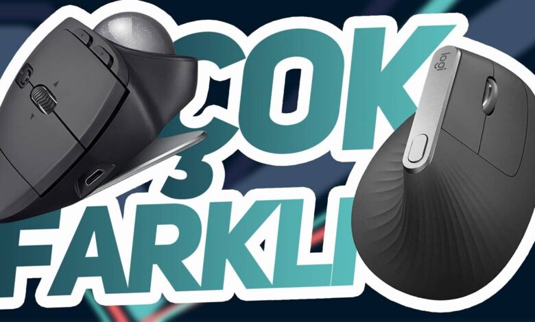 Çok Farklı İki Farklı Mouse: Logitech MX Ergo & MX Vertical 