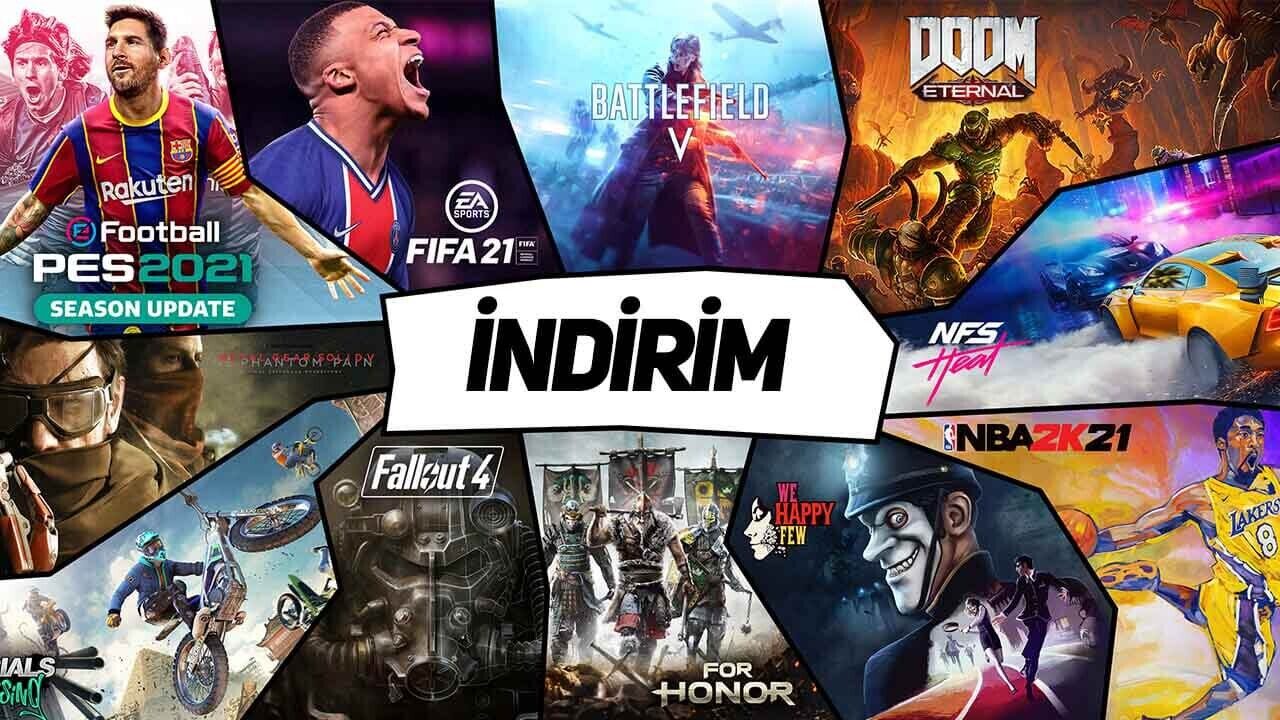Birçok Popüler Oyunda %95’e Varan İndirim  