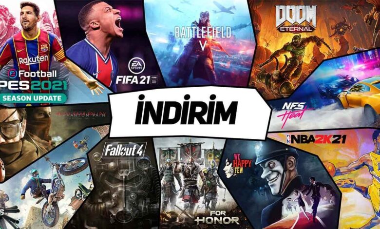 Birçok Popüler Oyunda %95’e Varan İndirim 