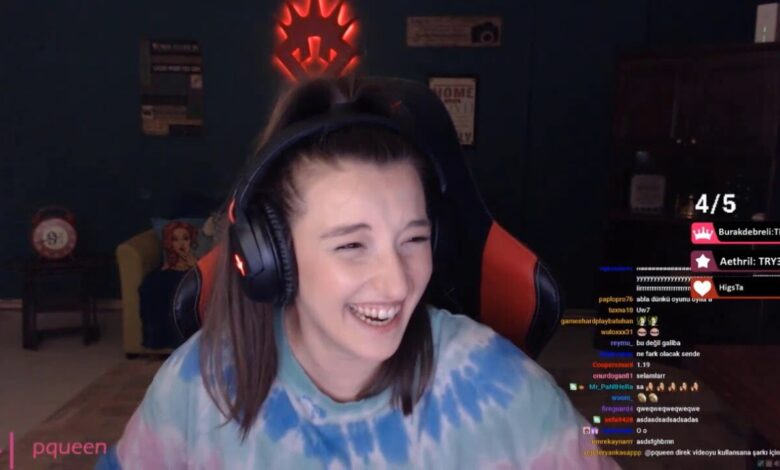Pqueen, Dünyanın En Popüler 10 Kadın Twitch Yayıncıları Arasına Girdi 