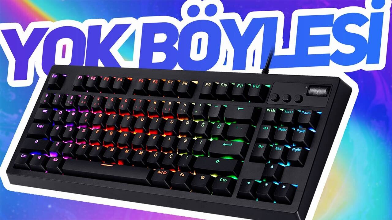 Efsane Mekanik Esporcu Klavyesi: Rampage KB-R320 Ardor  
