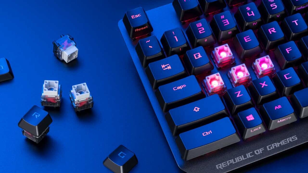 ROG, RX Optik Mekanik Anahtarlara Sahip Yeni Klavyesini Duyurdu  