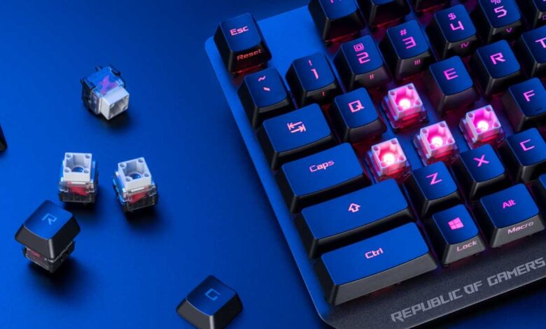 ROG, RX Optik Mekanik Anahtarlara Sahip Yeni Klavyesini Duyurdu 