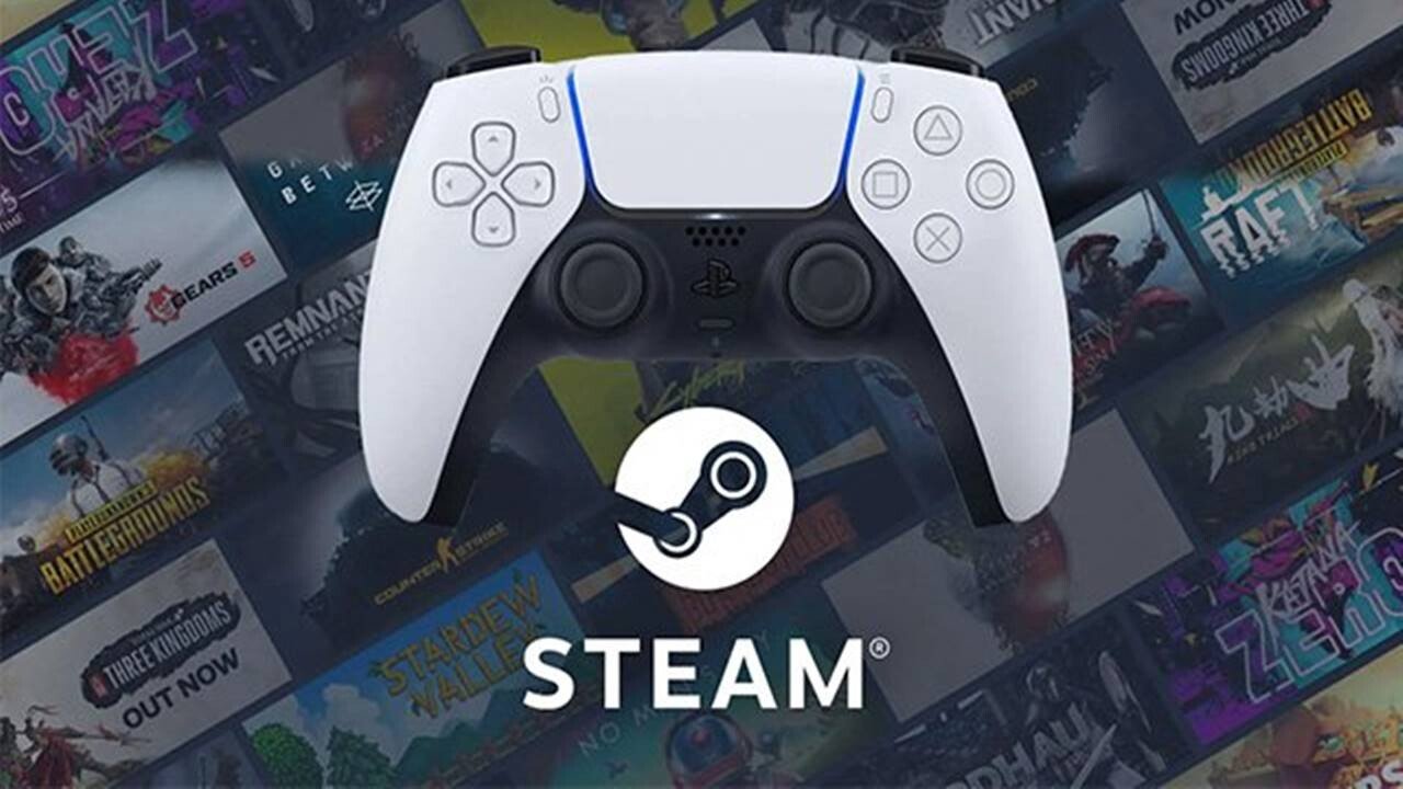 Steam, PS5 DualSense Kontrolcüsünü Artık Destekliyor  