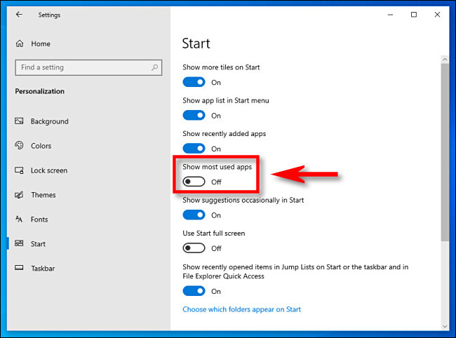 Windows 10 Başlat Menüsünde En Çok Kullanılan Uygulamalar Nasıl Gizlenir?  