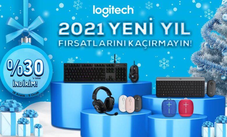 Logitech, Yılbaşına Özel Kampanyası Başladı! Logitech, Yılbaşına Özel Kampanyası Başladı!