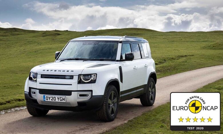 Yeni Land Rover Defender’a Euro NCAP’ten 5 Yıldız 