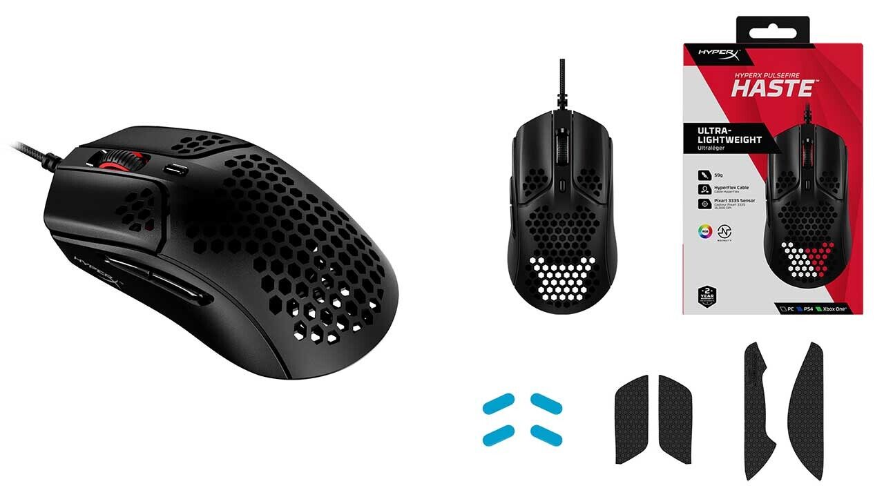 HyperX, Ultra Hafif Pulsefire Haste Oyun Mouse’unu Duyurdu!  