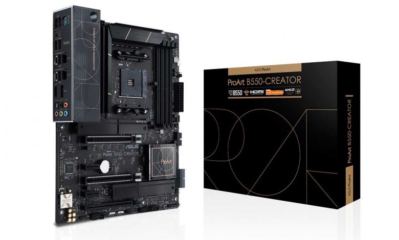 ASUS ProArt B550-Creator Anakart'ı Modelini Duyurdu ASUS ProArt B550-Creator Anakart'ı Modelini Duyurdu