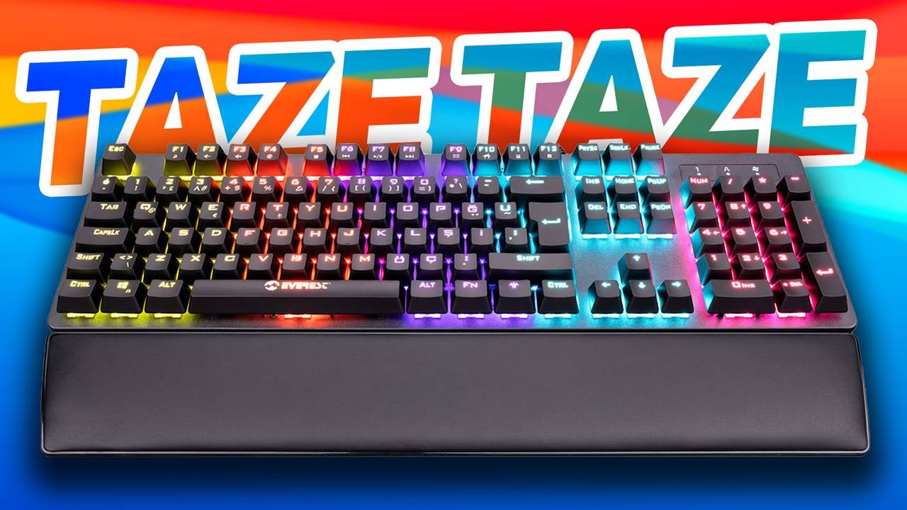 Piyasaya Yeni Çıkan Mekanik Oyuncu Klavyesi: Everest KB-GX7 Bluesky  