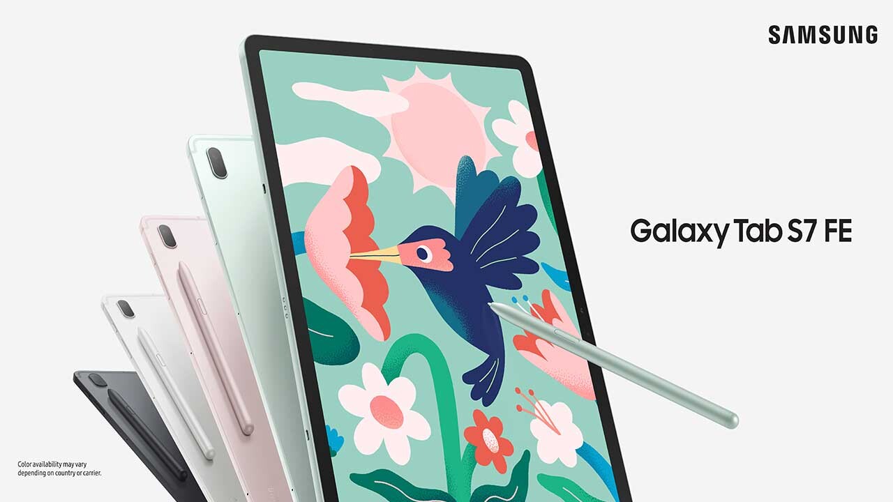 Samsung Yeni Galaxy Tab S7 FE ve Galaxy Tab A7 Lite Tabletlerini Tanıttı  