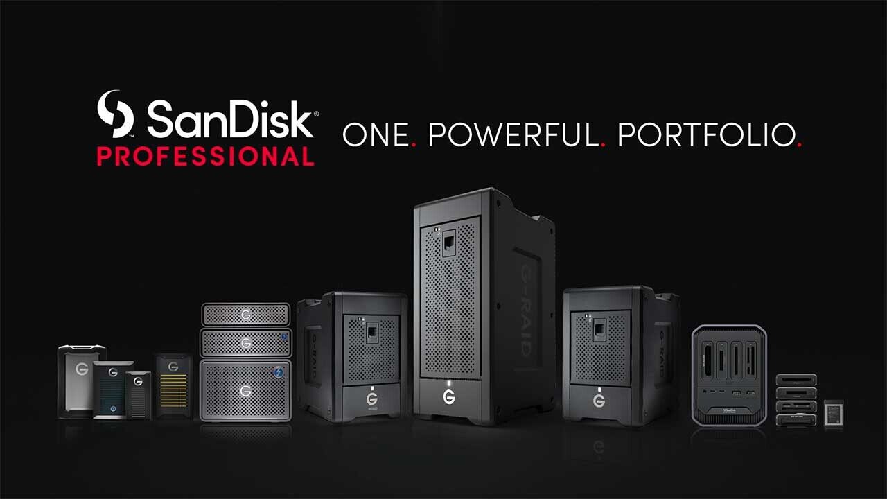 Western Digital'den Yeni Marka: Sandisk Professional  