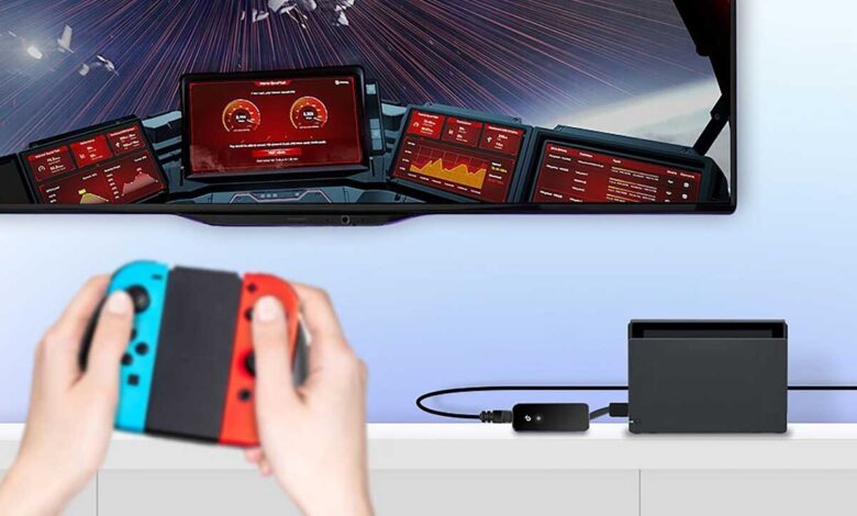 Nintendo Switch Uyumlu Yeni Ağ Adaptörü 