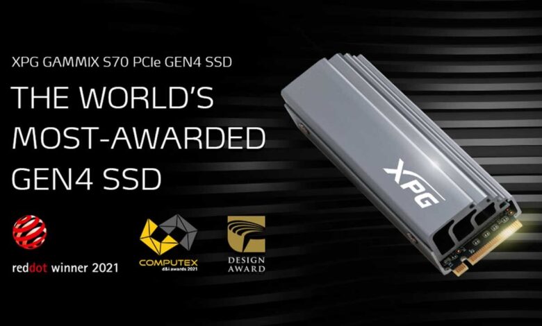 XPG GAMMIX S70 2021 COMPUTEX Ödülü’nü Kazandı XPG GAMMIX S70 2021 COMPUTEX Ödülü’nü Kazandı