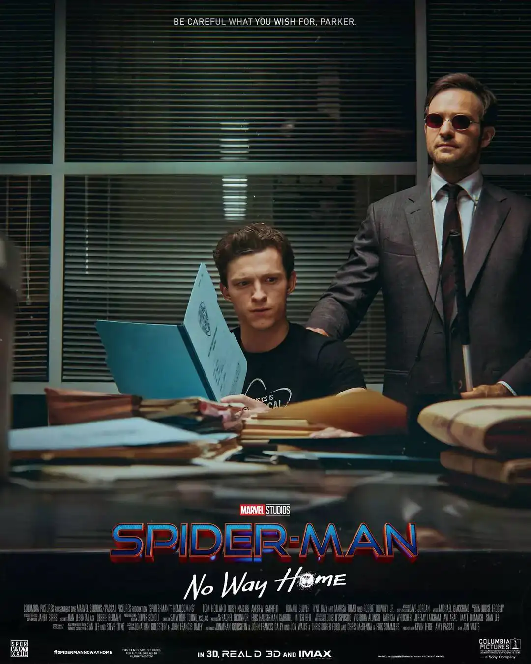 Matt Murdock, Spider-Man: No Way Home Hayran Posterinde Peter Parker'ın Avukatı 