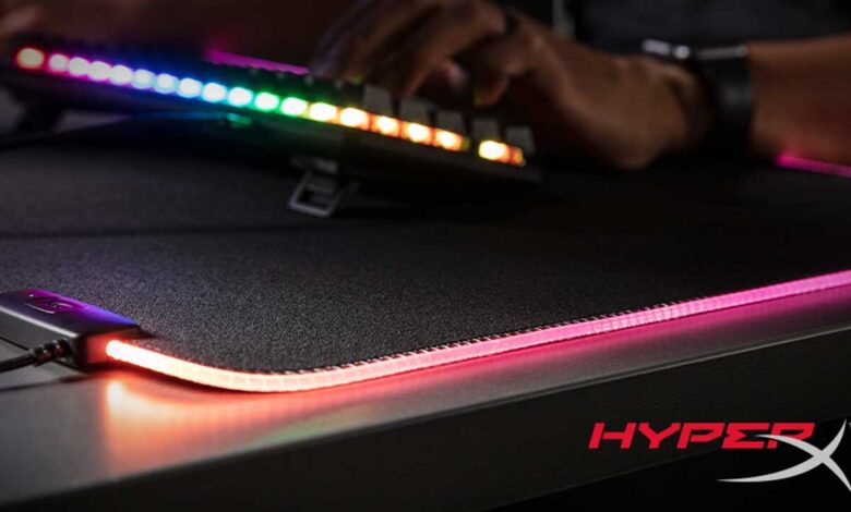 HyperX'den Yeni Pulsefire Mat RGB Mousepad 