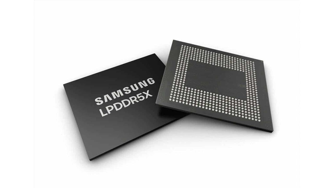 Samsung, 1.3 Kat Daha Hızlı Performans Sağlayan LPDDR5X DRAM'ı Duyurdu 