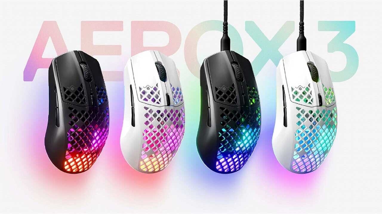 SteelSeries Aerox 3 ve Aerox 3 Wireless'ın 2022 Versiyonlarını Tanıtıyor  