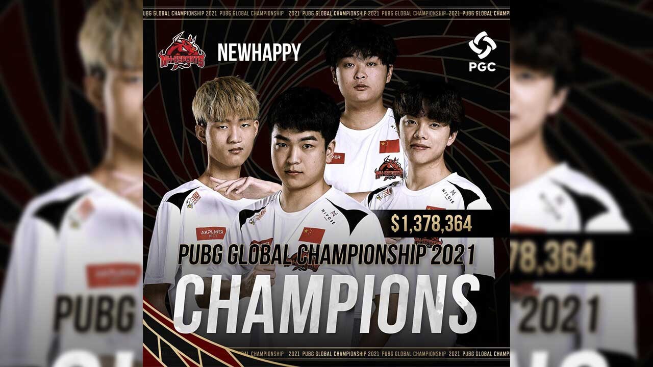 NewHappy PUBG Global Championship 2021'in Şampiyonu Oldu  