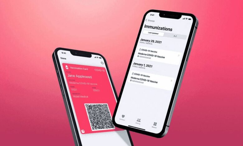 iOS 15.4 Cüzdan Uygulaması COVID-19 Aşı Sertifikalarını Destekliyor 