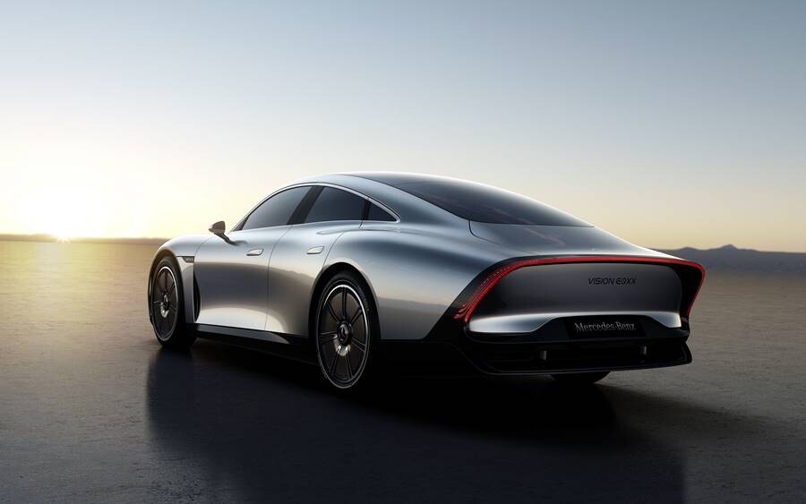 Mercedes'ten Yeni Elektrikli Otomobil: VISION EQXX  