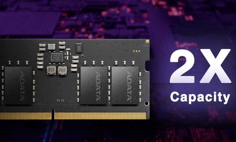 ADATA, Yeni DDR5-4800 SO-DIMM RAM Belleklerini Tanıttı 