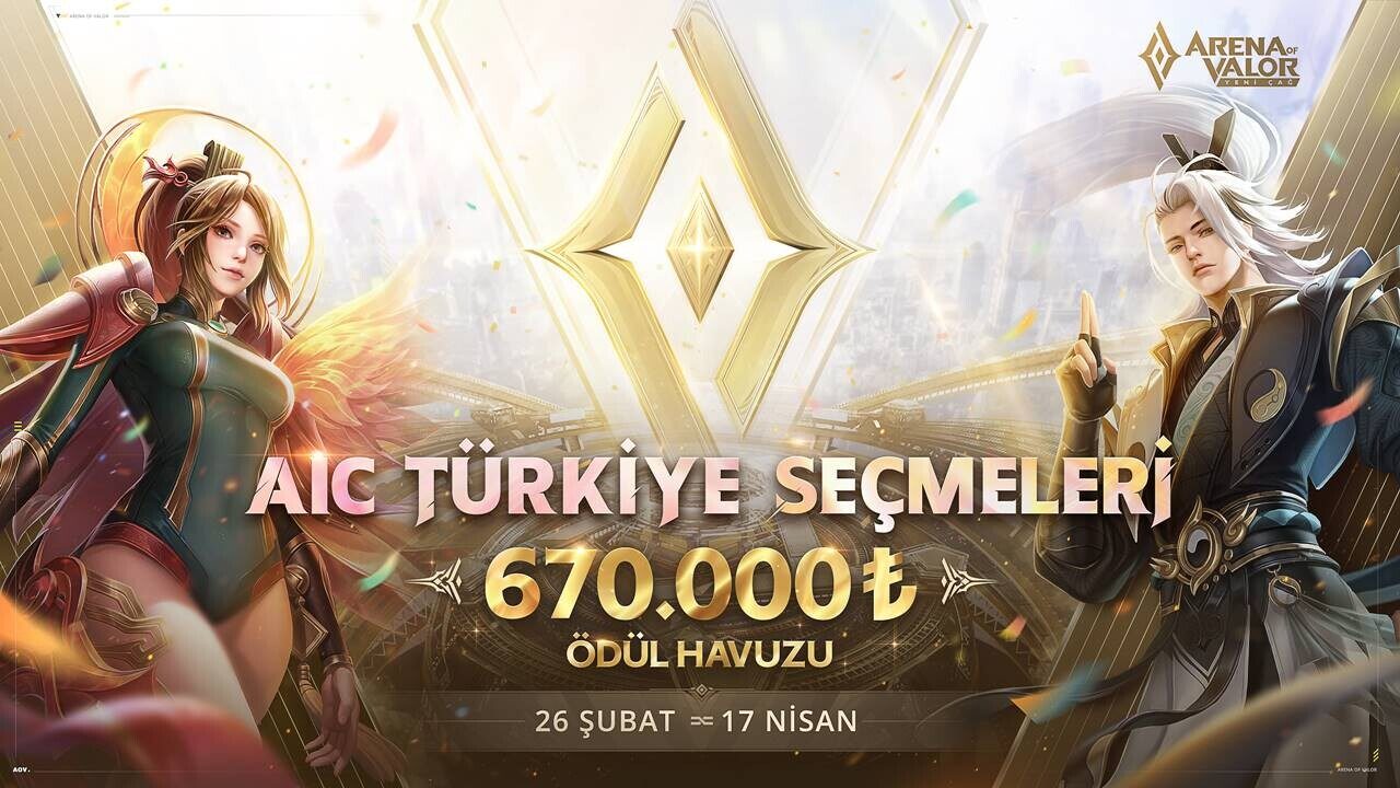 Arena of Valor'dan, 670.000 TL Ödüllü Turnuva  