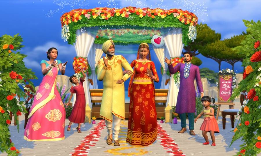 The Sims 4 Düğün Paketi: My Wedding Stories  