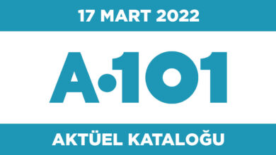 A101 17 Mart 2022 Aktüel Ürünler Kataloğu 