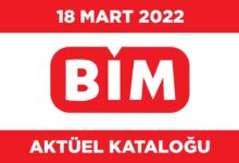 BİM 18 Mart 2022 Aktüel Ürünler Kataloğu 