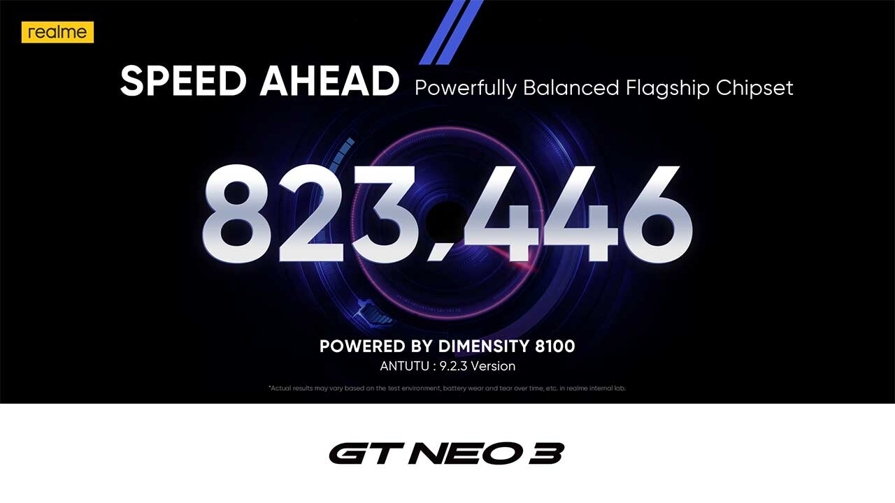 realme, Çin'de GT Neo 3'ü Piyasaya Sürdü  
