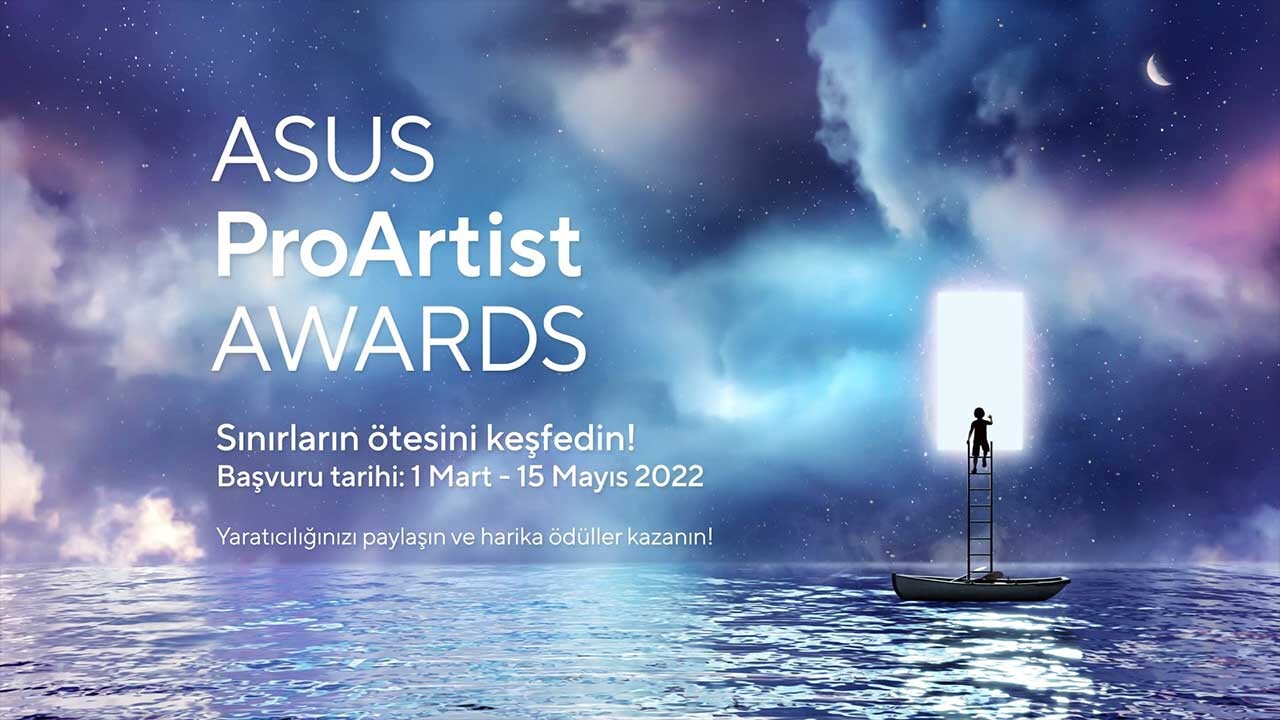 ASUS ProArtist Ödülleri, Hayal Gücünün Sınırlarını Zorlamaya Davet Ediyor  