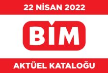 BİM 22 Nisan 2022 Aktüel Ürünler Kataloğu 