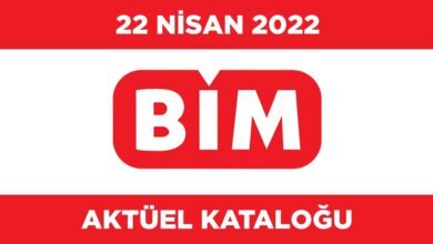 BİM 22 Nisan 2022 Aktüel Ürünler Kataloğu  
