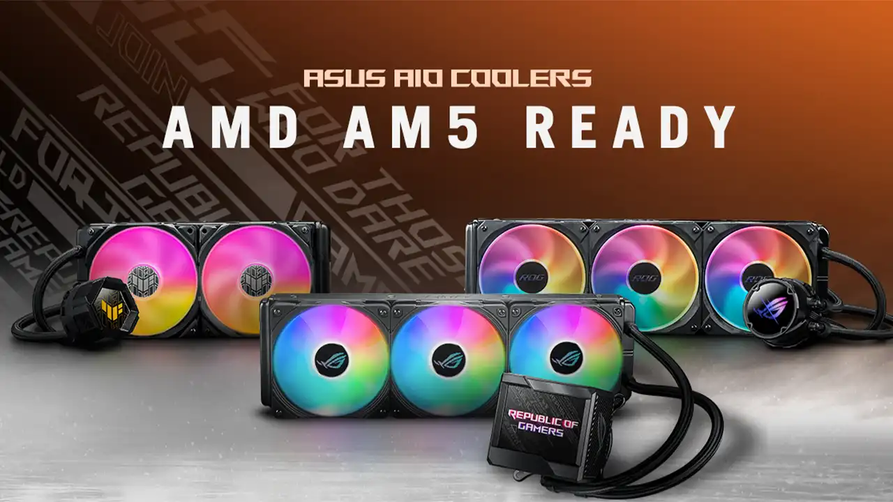 ASUS’un Sıvı Soğutma Sistemleri, AMD AM5 Anakartlarla Uyumlu Olacak  