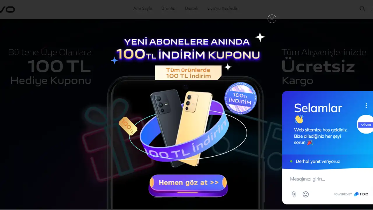 Vivo, Türkiye'deki İlk Online Mağazasını Açtı 
