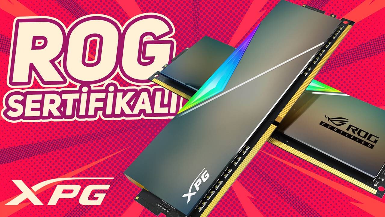 ROG Sertifikalı RAM Bellek: XPG Spectrix D50 ROG  