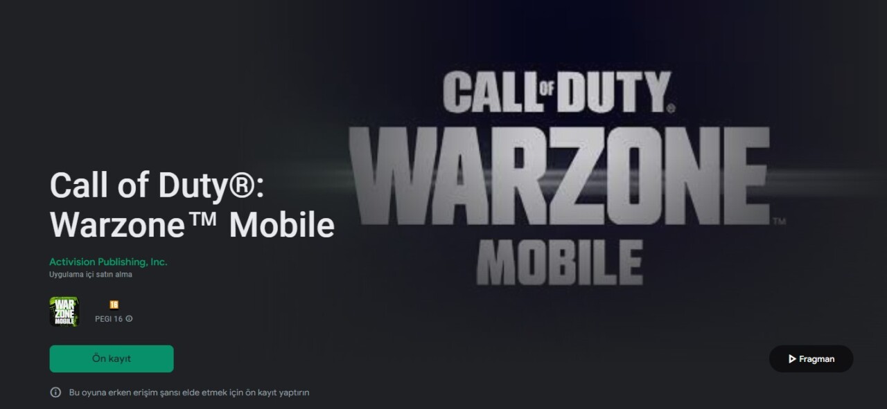 Android ve iOS'ta Warzone Mobile için Ön Kayıt Nasıl Yapılır?  