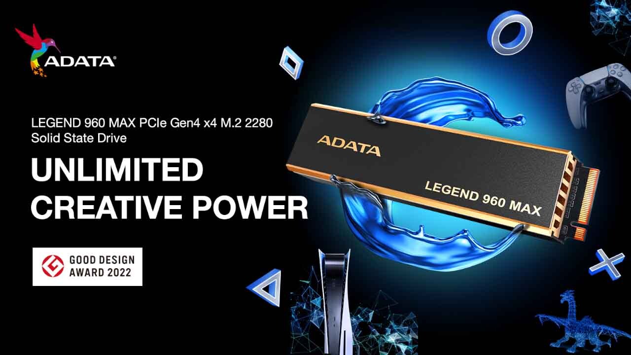 Intel EVO Sertifikalı ADATA LEGEND 960, SSD’lerde Yeni Çıtayı Belirliyor 