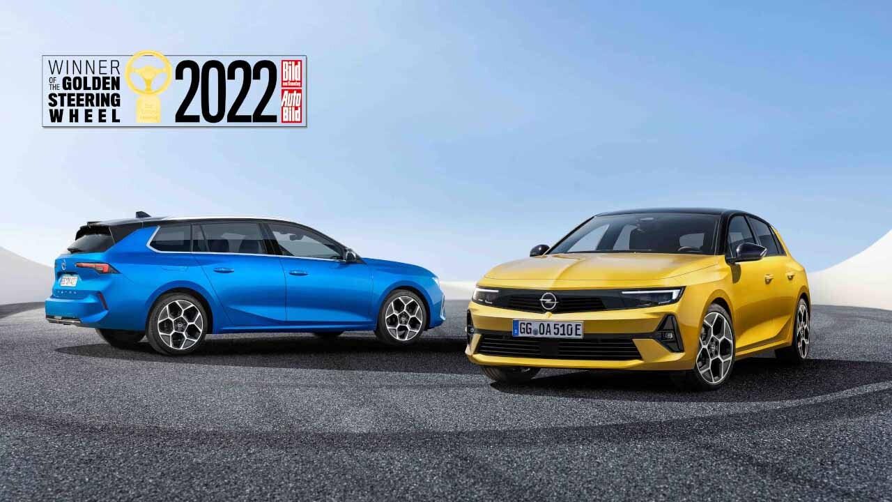 Yeni Opel Astra, 2022 Altın Direksiyon Ödülünü Kazandı!  