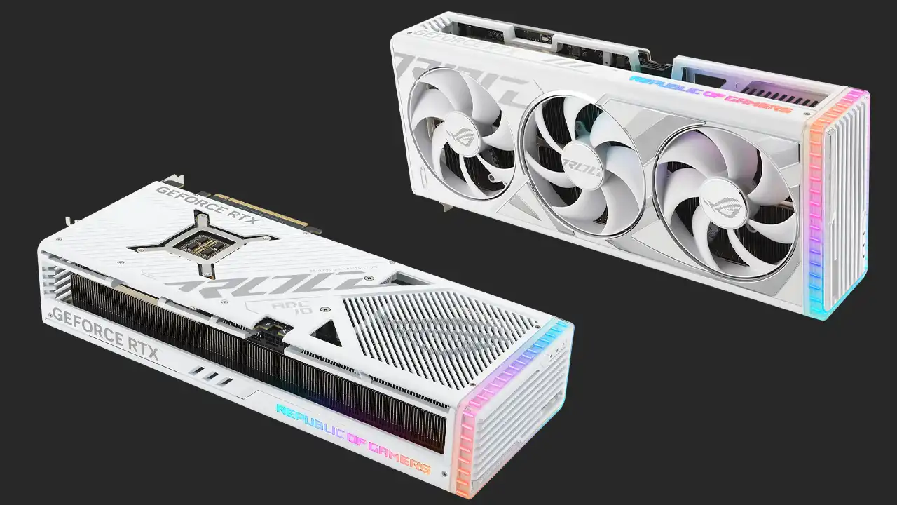 ASUS ROG Strix GeForce RTX 4090 ve 4080 White Edition Tanıtıldı!  