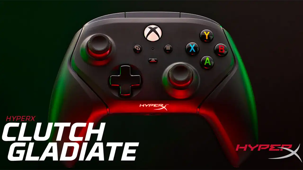 Xbox ve PC İçin Yeni Gamepad: HyperX Clutch Gladiate 