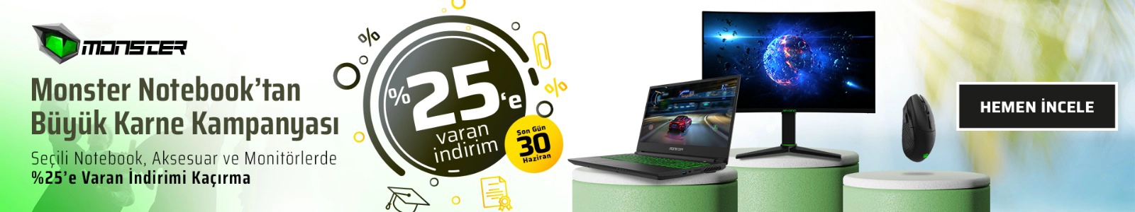 Monster Notebook Karne Kampanyası