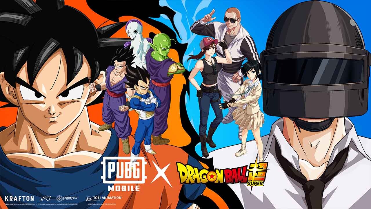 Anime Efsanesi Dragon Ball Super Karakterleri PUBG Mobile'da Savaş Alanına İniyor  
