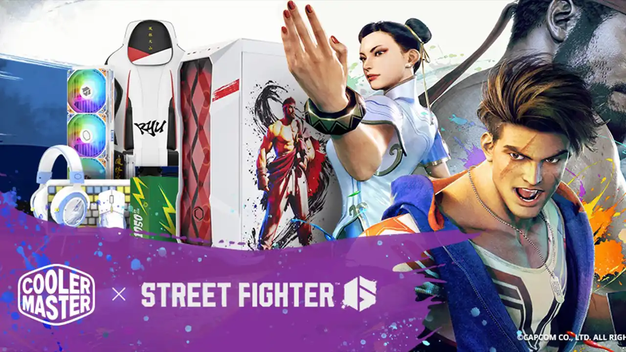 Cooler Master'ın Street Fighter 6'dan Esinlenen Oyun Donanımları 