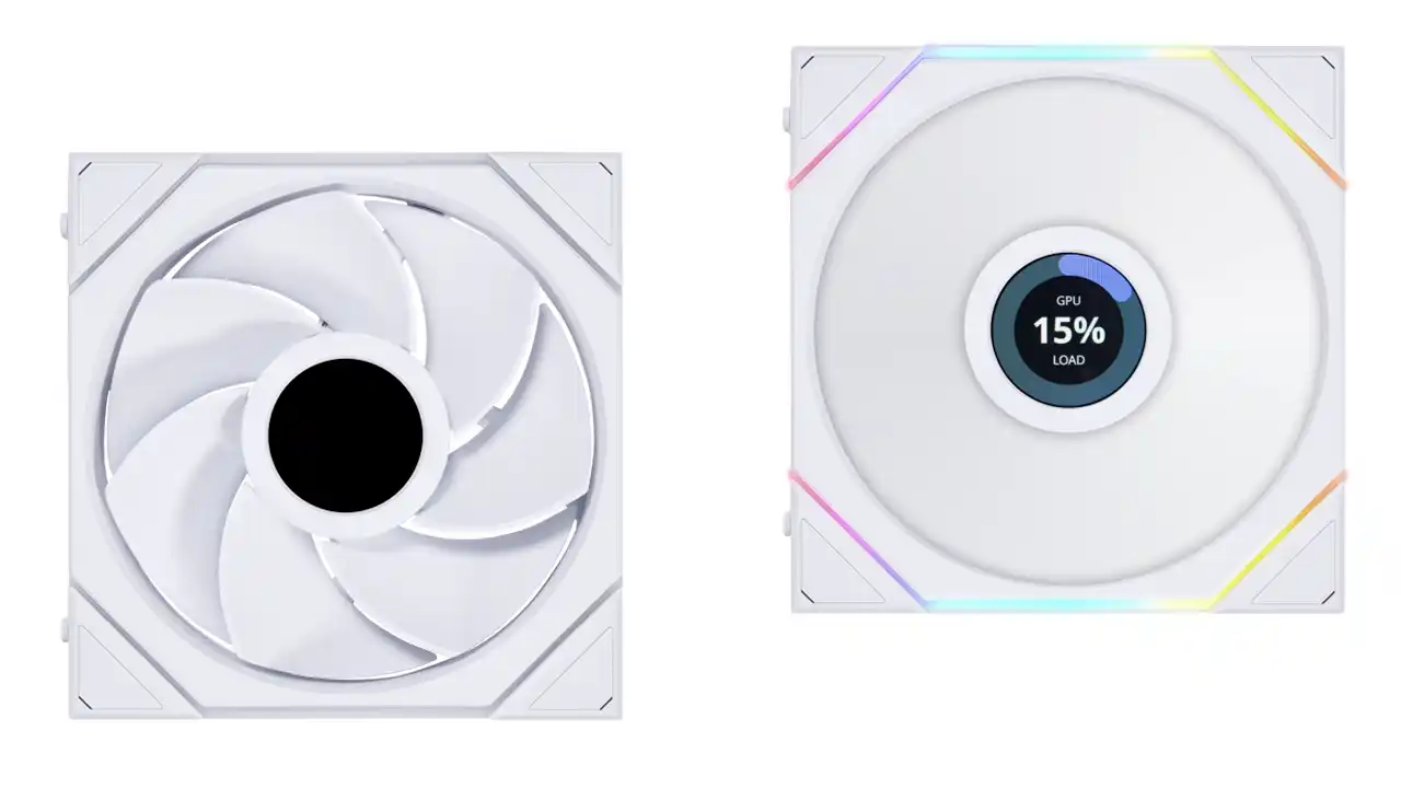 Lian Li'nin Yeni UNI Fanları, Entegre 1,6 inç LCD Ekranla Geliyor 
