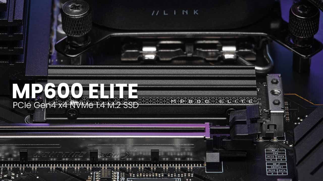 CORSAIR MP600 ELITE Serisi M.2 SSD Tanıtıldı 
