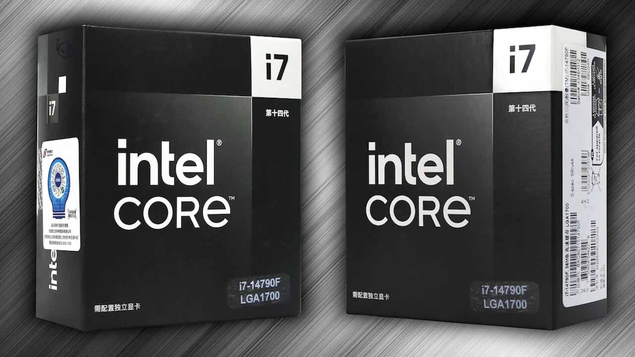 Intel, Core i7-14790F İşlemcisini Tanıttı 